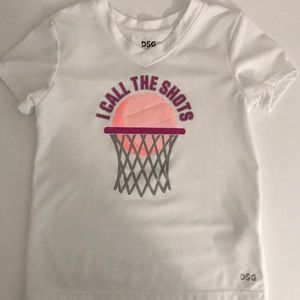 Little girls short sleeve shirt